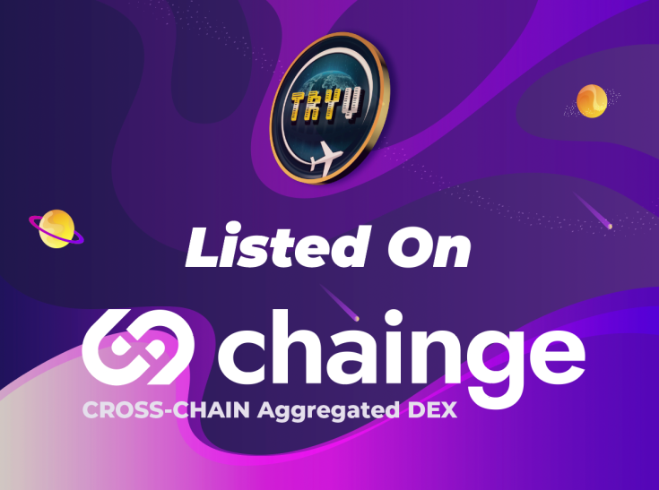 Tryvium Travels announces Chainge Finance Listing