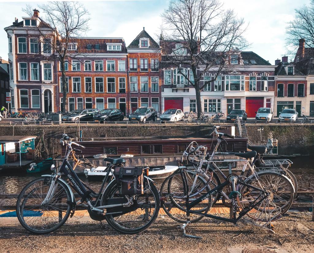 The bicycle culture in Amsterdam